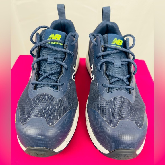 New Balance Men's Composite Toe Logic Industrial Boot, Navy/Lime EH, 8 Mild Use - Picture 10 of 13
